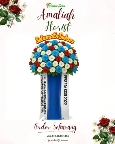 Standing Flower di Medokan Semampir